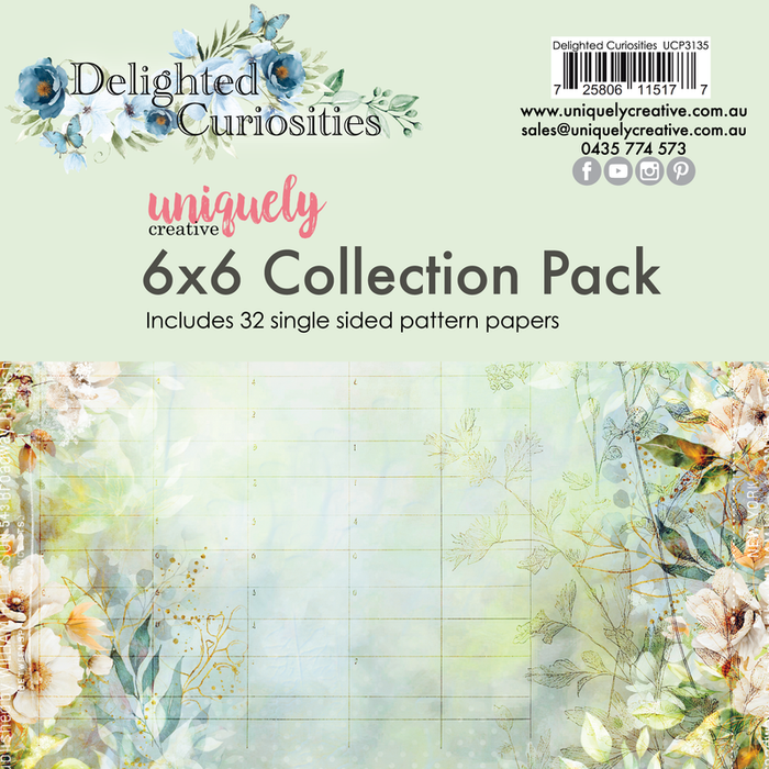 DELIGHTED CURIOSITIES 6 X6 COLLECTION PACK