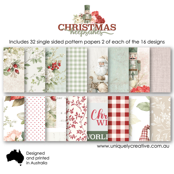CHRISTMAS KEEPSAKES 6 X6 COLLECTION PACK