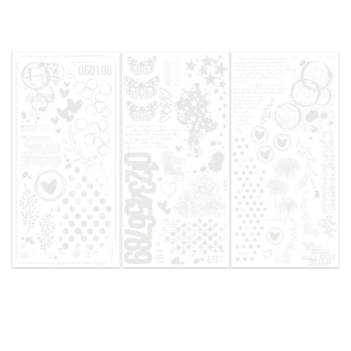 Irresistible Curiosities Rub-On Transfer Set