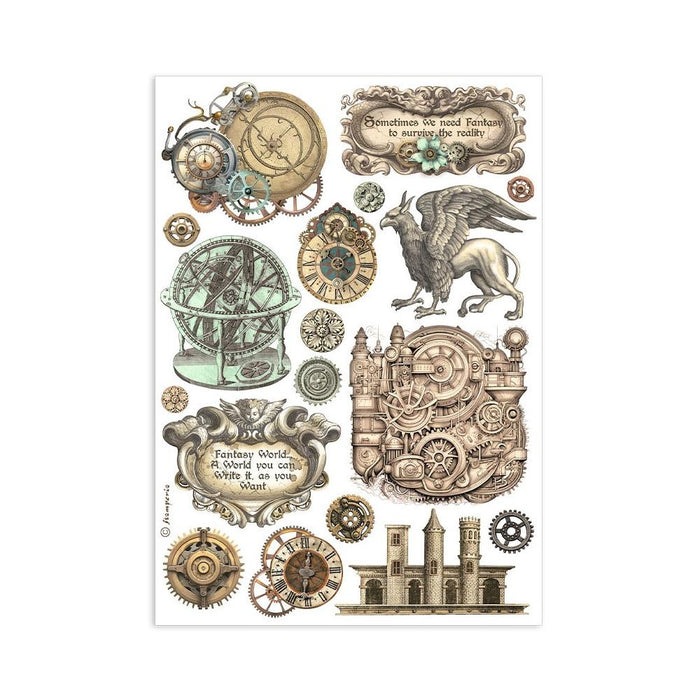 Sir Vagabond In Fantasy World Washi pad