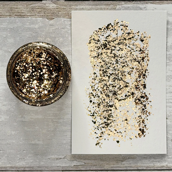 DISTRESS LIQUID TINSEL - CHUNKY, ANTIQUED