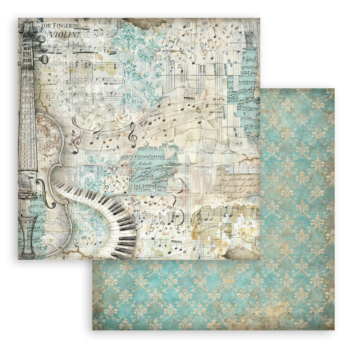 Symphony Backgrounds Pad 8"X8"