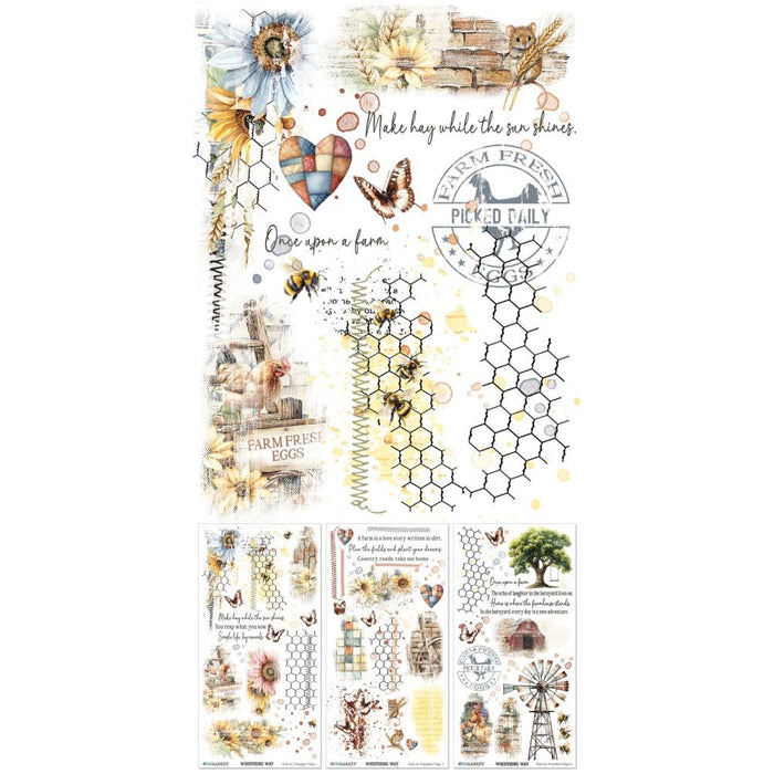 Whispering Way Blendable Rub-On Transfers