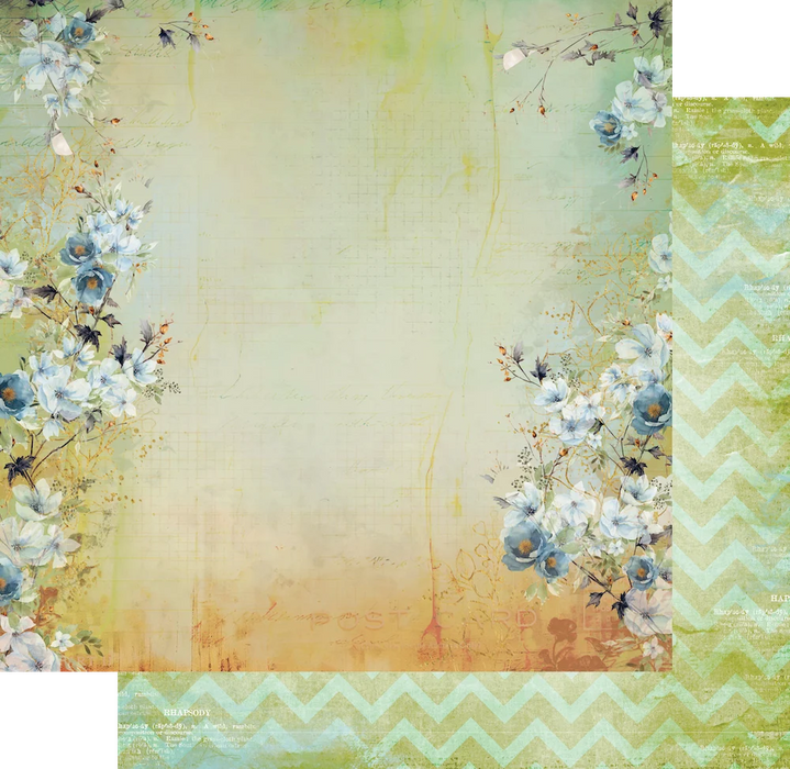 DELIGHTED CURIOSITIES - PRESSED BOTANICALS PAPER