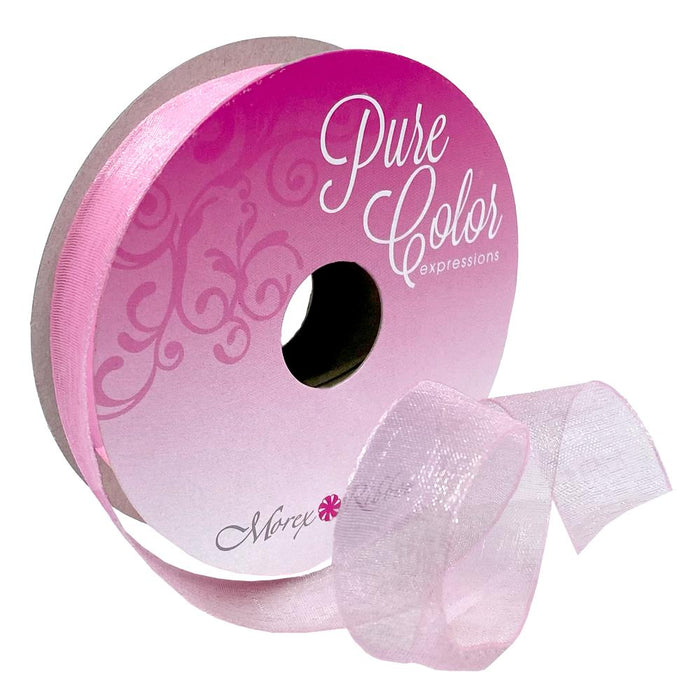 Organdy Ribbon 5/8" - Light Pink