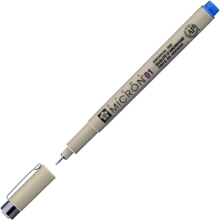 Pigma Micron Pen 01 0.25mm - Blue