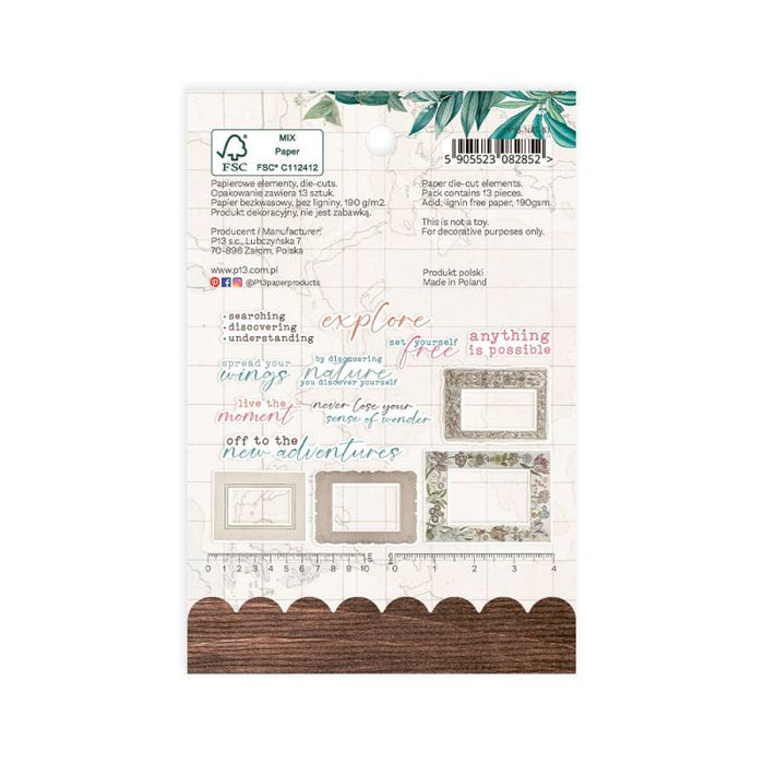 NATURALIST EPHEMERA SET - FRAMES AND WORDS