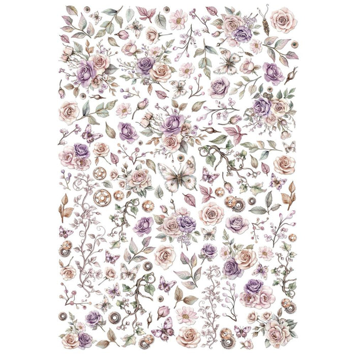 Echoes Of Time Laser Cut Outs - Wildflowers