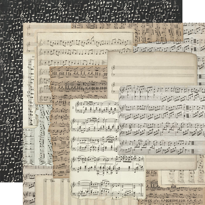 Simple Vintage Timeless Harmony Paper - Noteworthy
