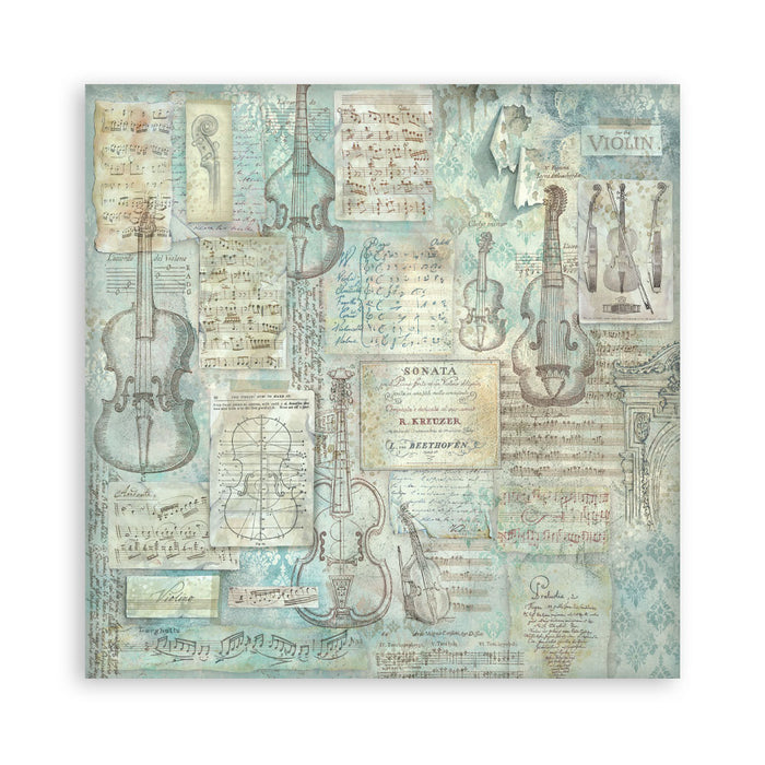 Symphony Backgrounds Pad 8"X8"