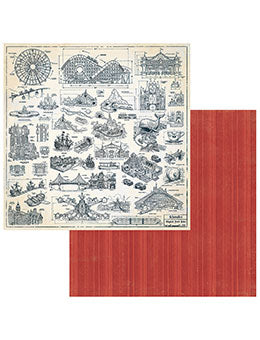 MOUSE & CO. PAPER - PARK BLUEPRINT