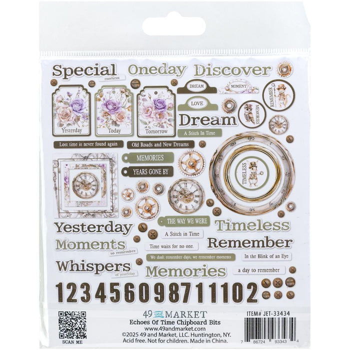 Echoes Of Time Chipboard Bits