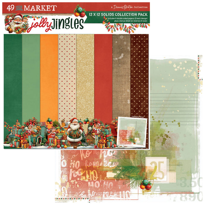 Jolly Jingles – 12 x 12 Solids Collection Pack