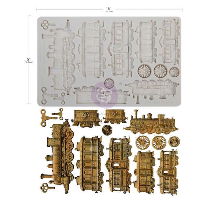 Finnabair Decor Moulds - STEAMPUNK EXPRESS