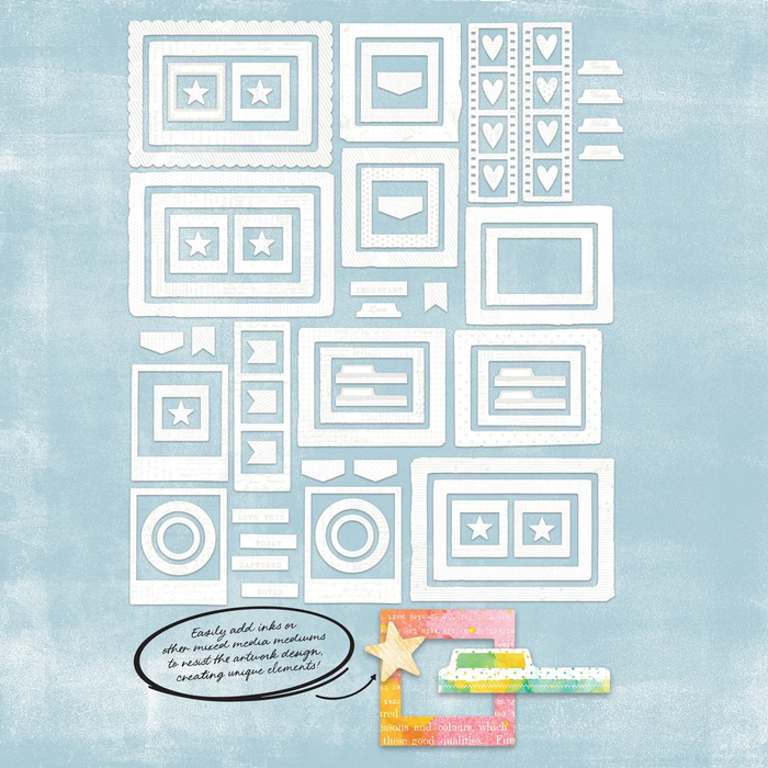 Irresistible Die-cut Frames