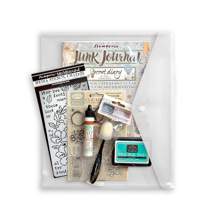 Art Journaling Selection - Secret Diary