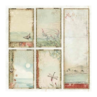 Oriental Garden Pad 8"X8"