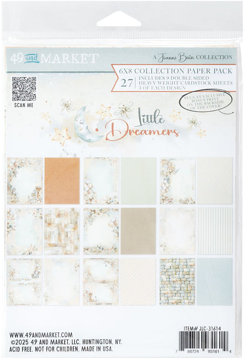 Little Dreamer Collection Pack 6"X8"