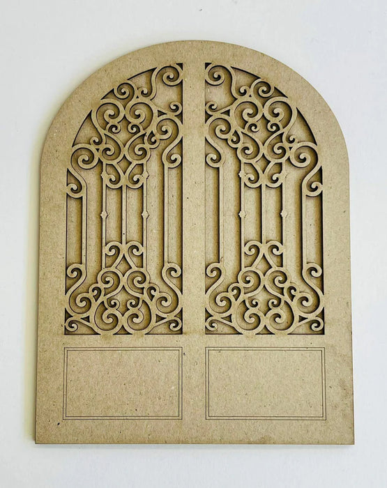 Mini Album Cover Set #7 - Ornate door