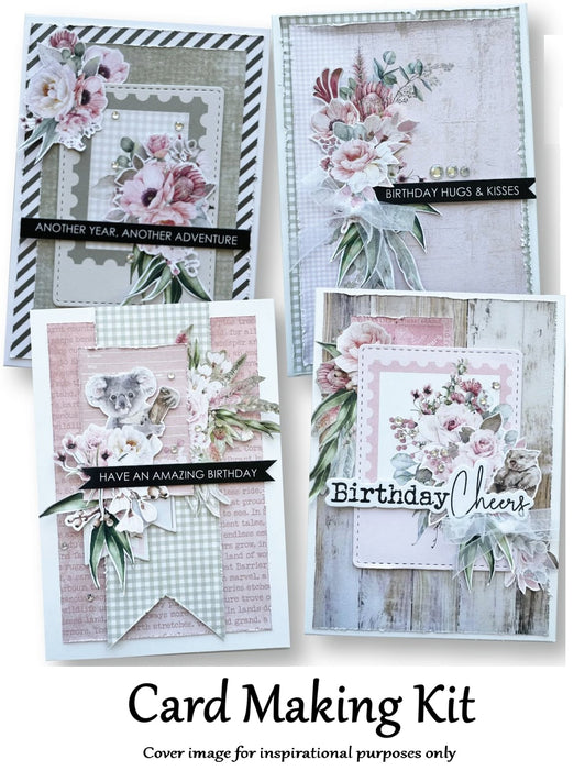 Peonies and Proteas Card Making Kit