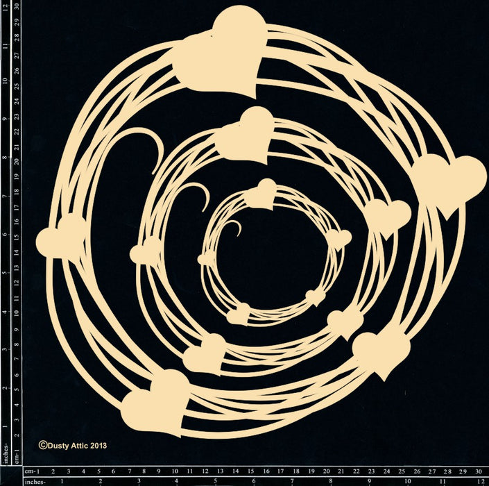 String of Hearts Frame set