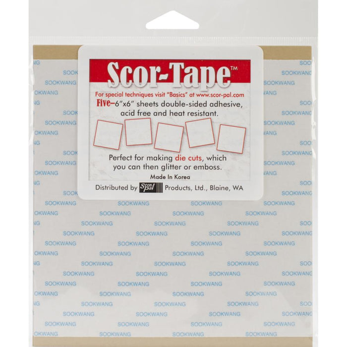 Scor-Tape Double-Sided Adhesive Sheets
