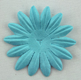 Sky Blue 4cm single flower