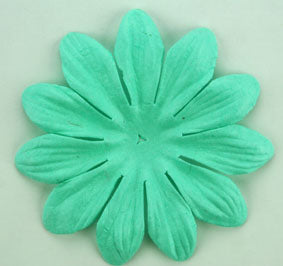 Turquoise 7cm Single Flower