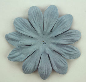 Blue Grey 7cm Single Flower