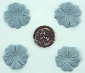 Blue Grey 2.5cm Single Flower