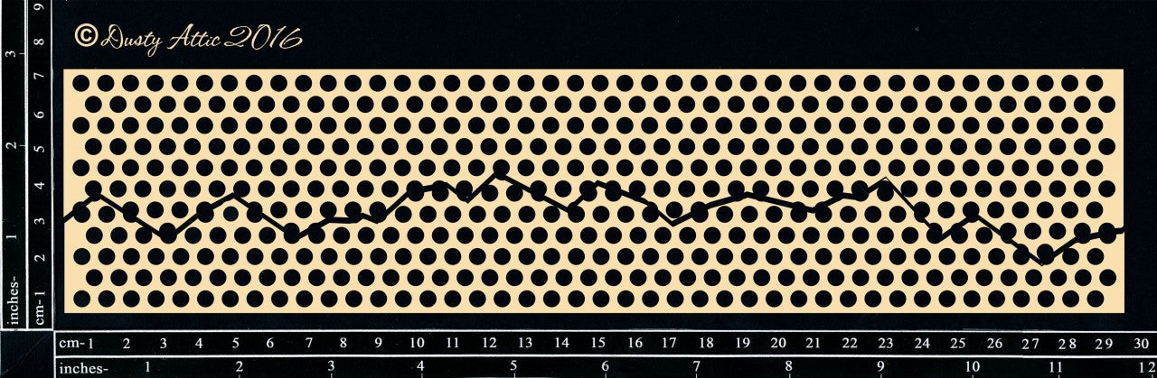 Perforated Mesh Borders