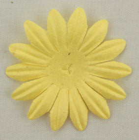 Soft Yellow 4cm Single Flower