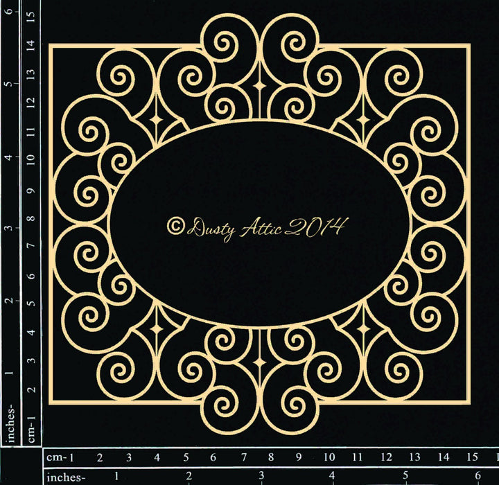 Wrought Iron Frame #2