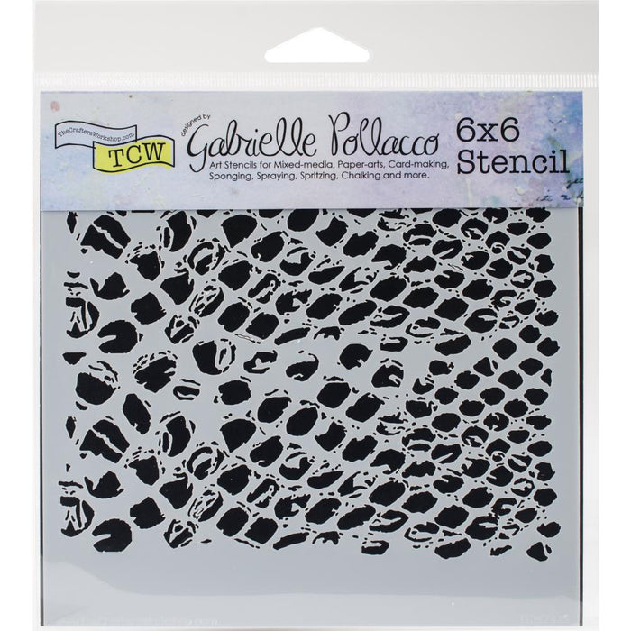 Crafter's Workshop Template 6"X6" - Bubble Wrap