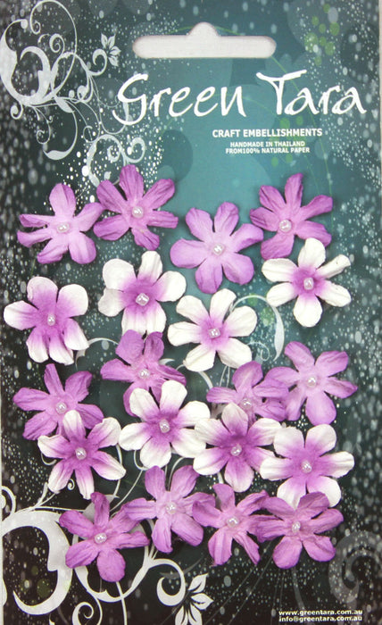 Mini Flowers - Lavender Tones