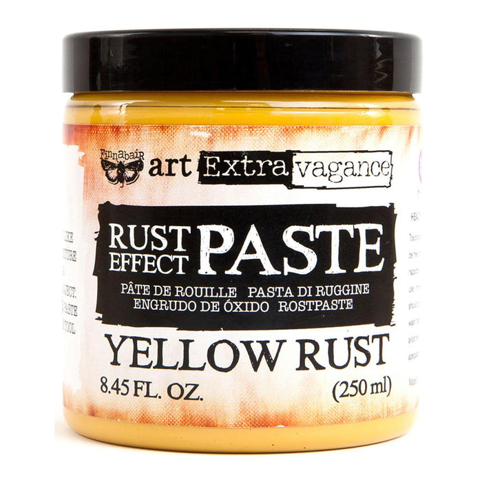 Finnabair Art Extravagence Rust Effect Paste - Yellow