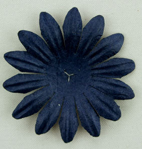 Midnight Blue 4cm Single flower