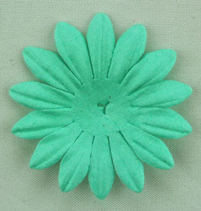 Turquoise 4cm Single Flower