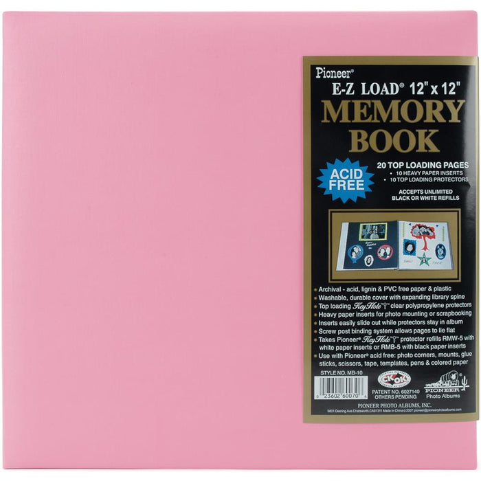 Pioneer 12x12 Memory Book - Light Pink