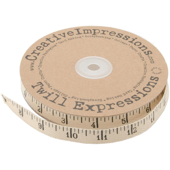 Antique Ruler Printed Twill
