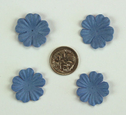 Wedgewood Blue 2.5cm single flower