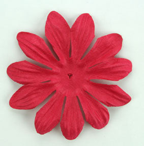 Red 7cm single flower