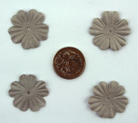 Silver Grey 2.5cm single flower