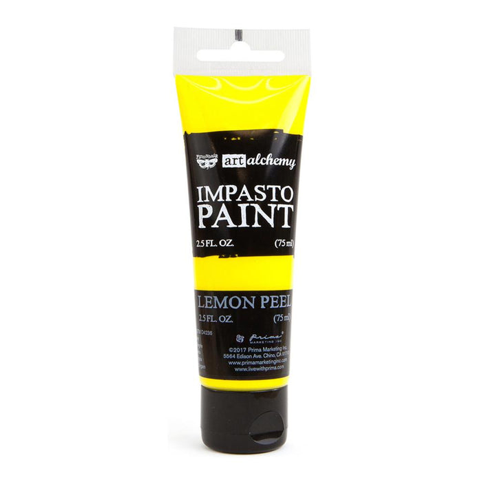Finnabair Impasto Paint - Lemon Peel