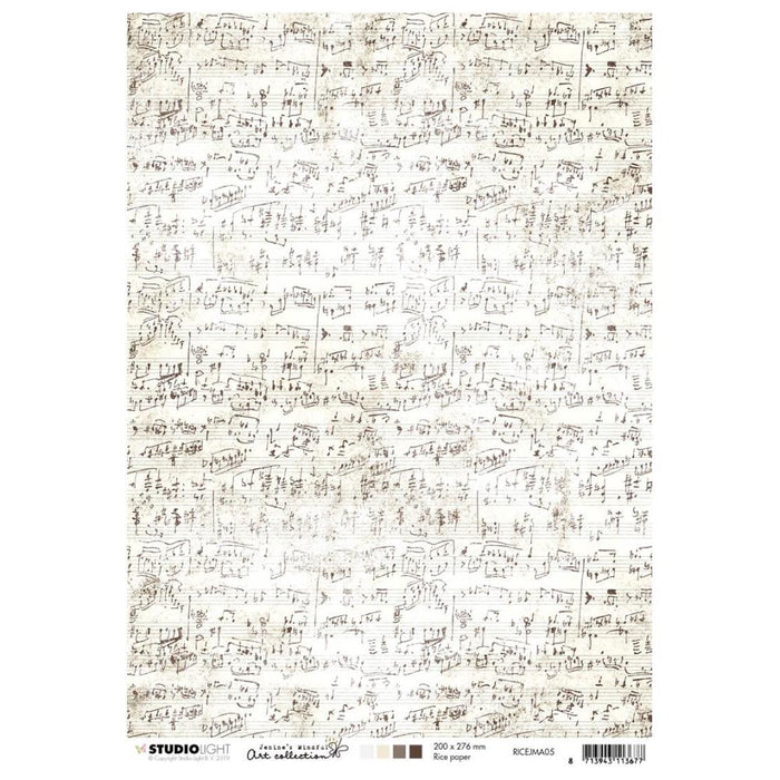 Mindful Art Rice Paper Sheet A4