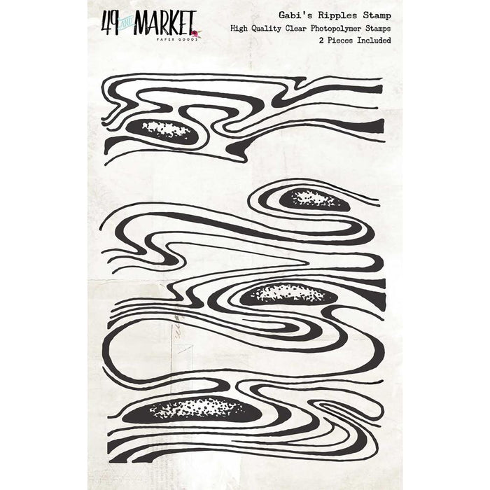 Gabi's Ripples Stamp Set