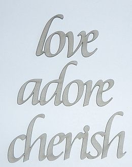 love cherish adore 3pk