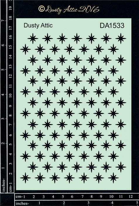 Dusty Attic Sparkle Stencil