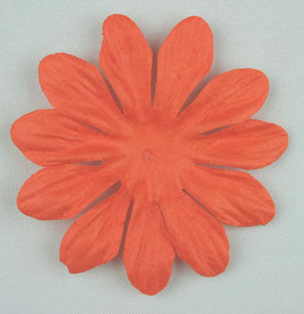 Orange 6cm Single Flower