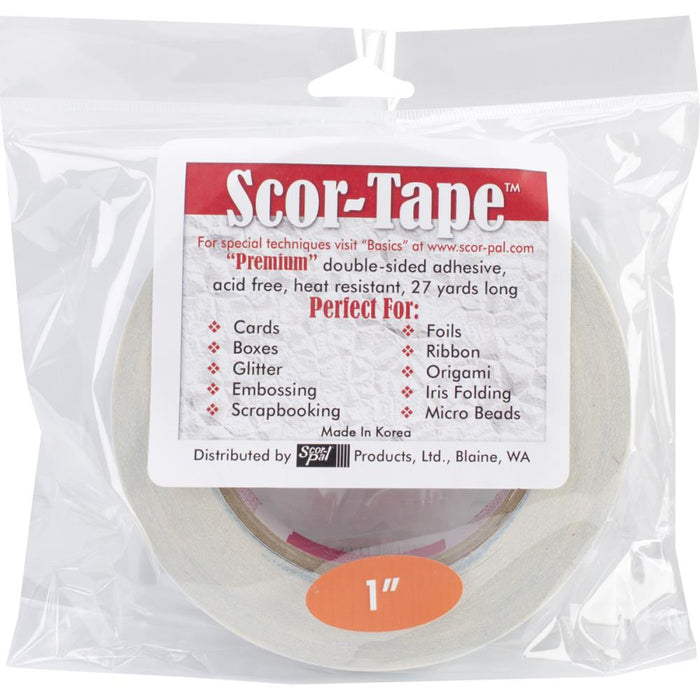 Scor-Tape - 1" Double Sided Tape